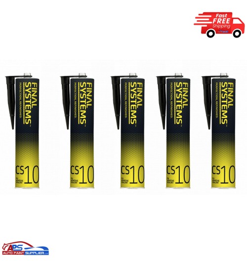 5x CS10B Final Systems Perfections Refinished PU Adhesive Sealant 300ml